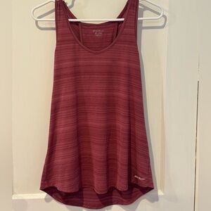 Workout Dark Pink Tank Top